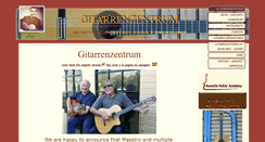 Desktop Screenshot of gitarrenzentrum.com